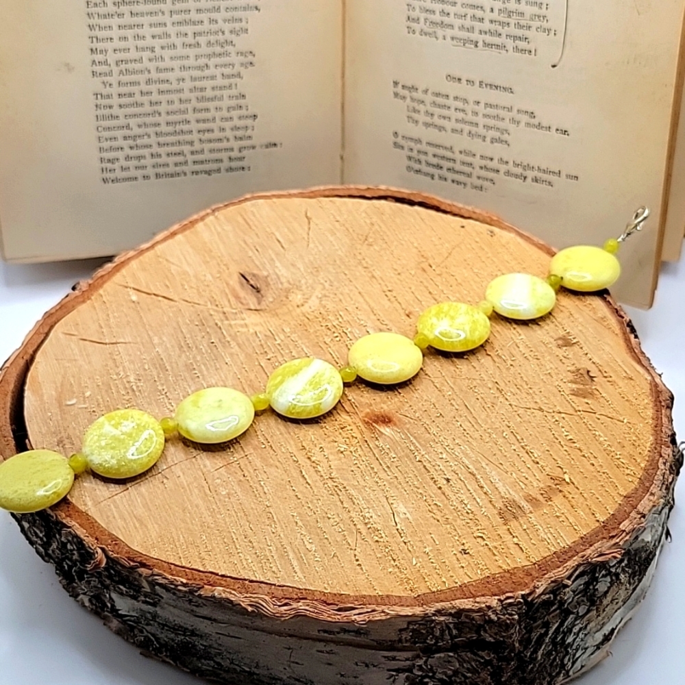 Citrine stone bracelet